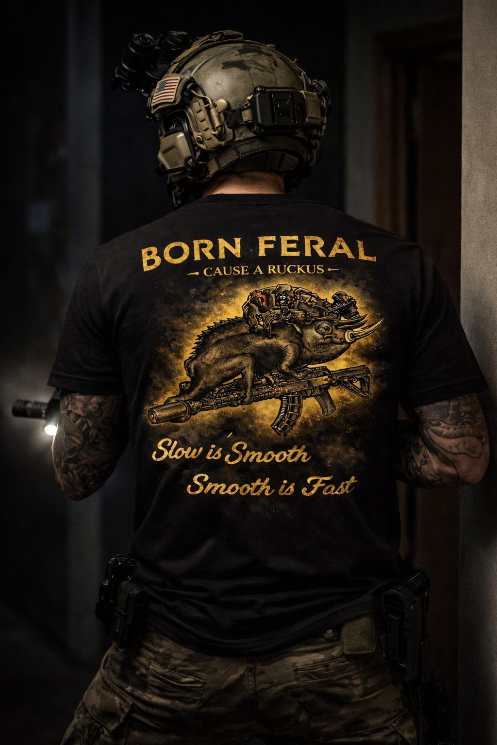 “SLOW IS SMOOTH, SMOOTH IS FAST” shirt