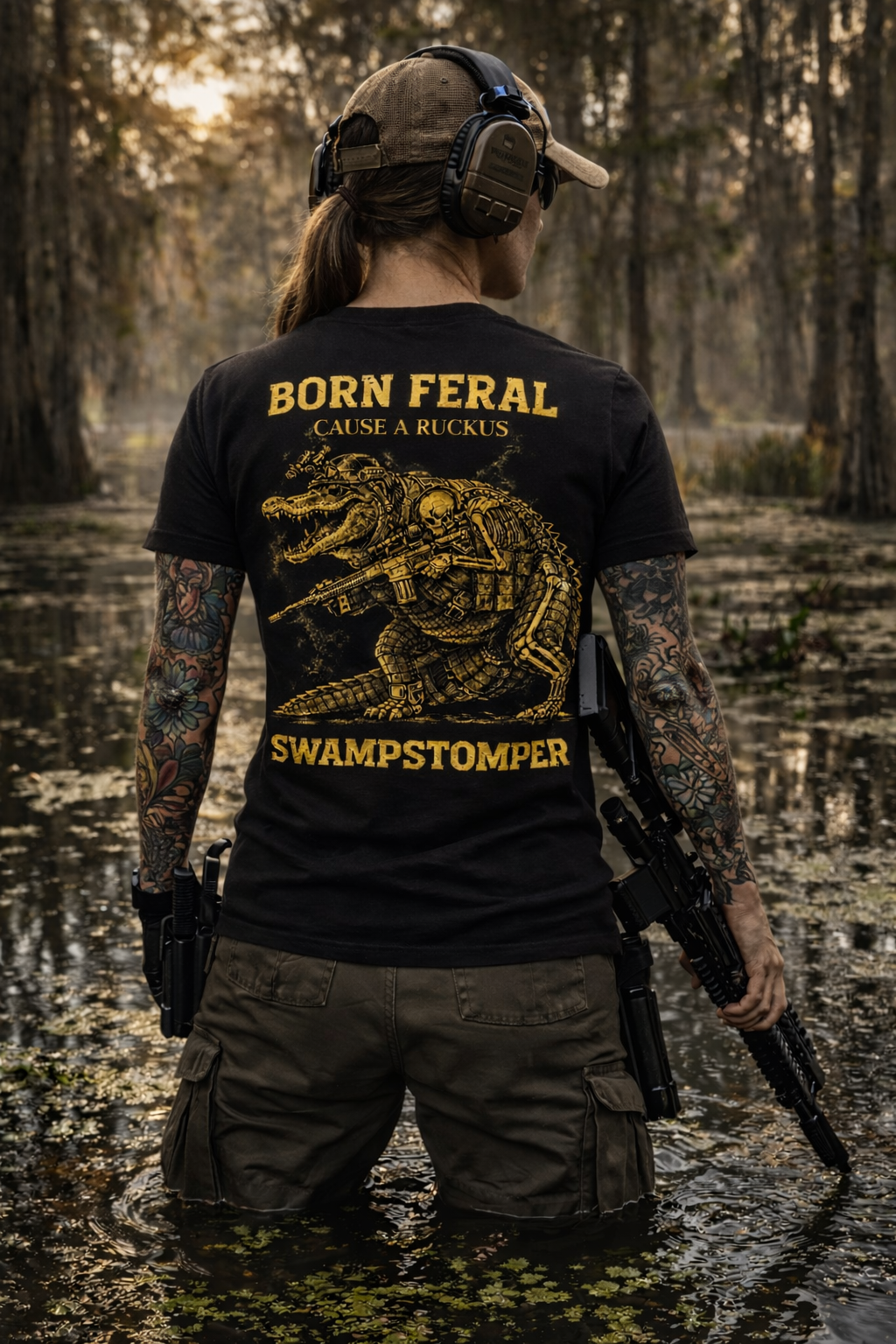 SWAMPSTOMPER shirt