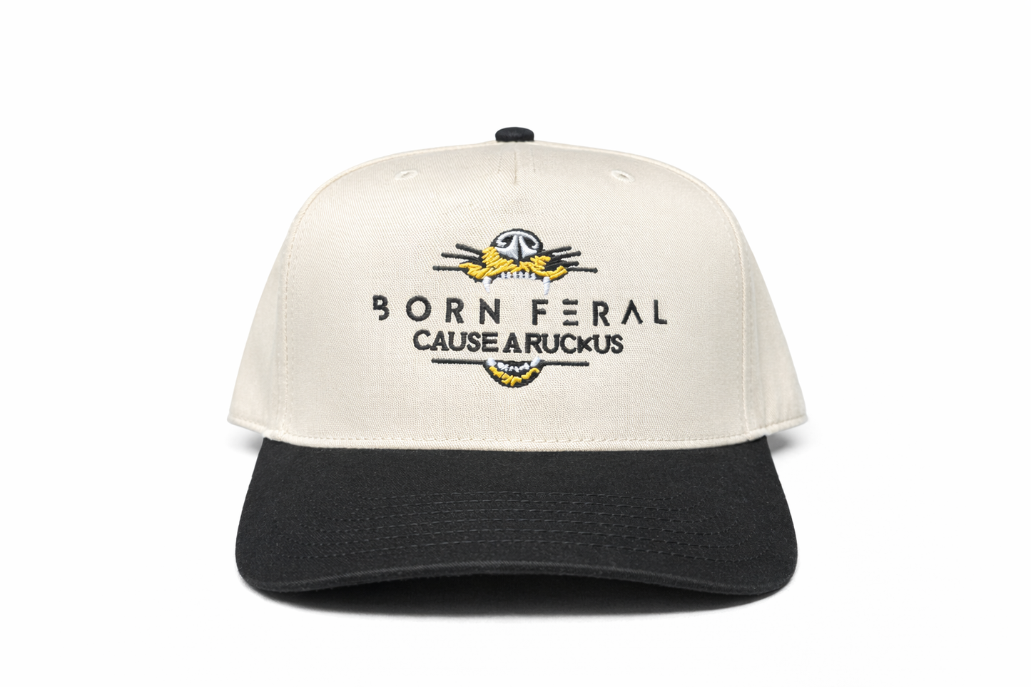LTD EDITION BORN FERAL EMBROIDERED LOGO HAT