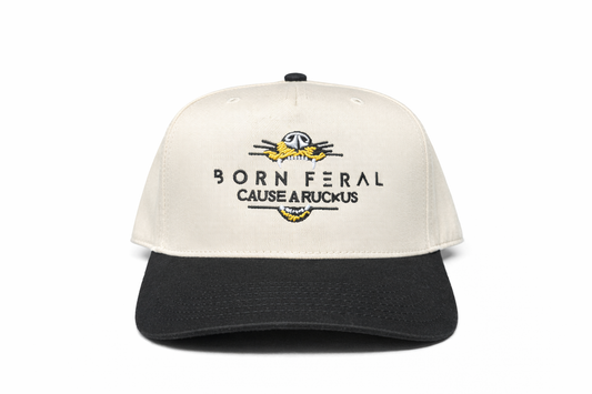 LTD EDITION BORN FERAL EMBROIDERED LOGO HAT