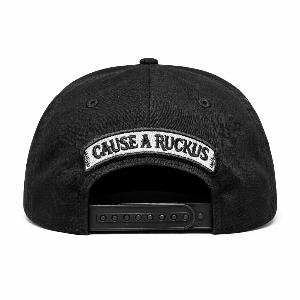 5 PANEL BORN FERAL LOGO HAT