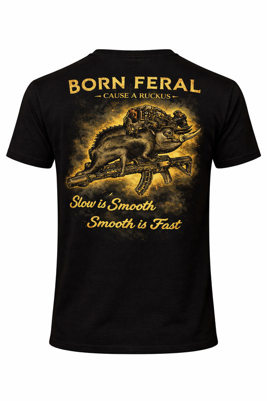 “SLOW IS SMOOTH, SMOOTH IS FAST” shirt